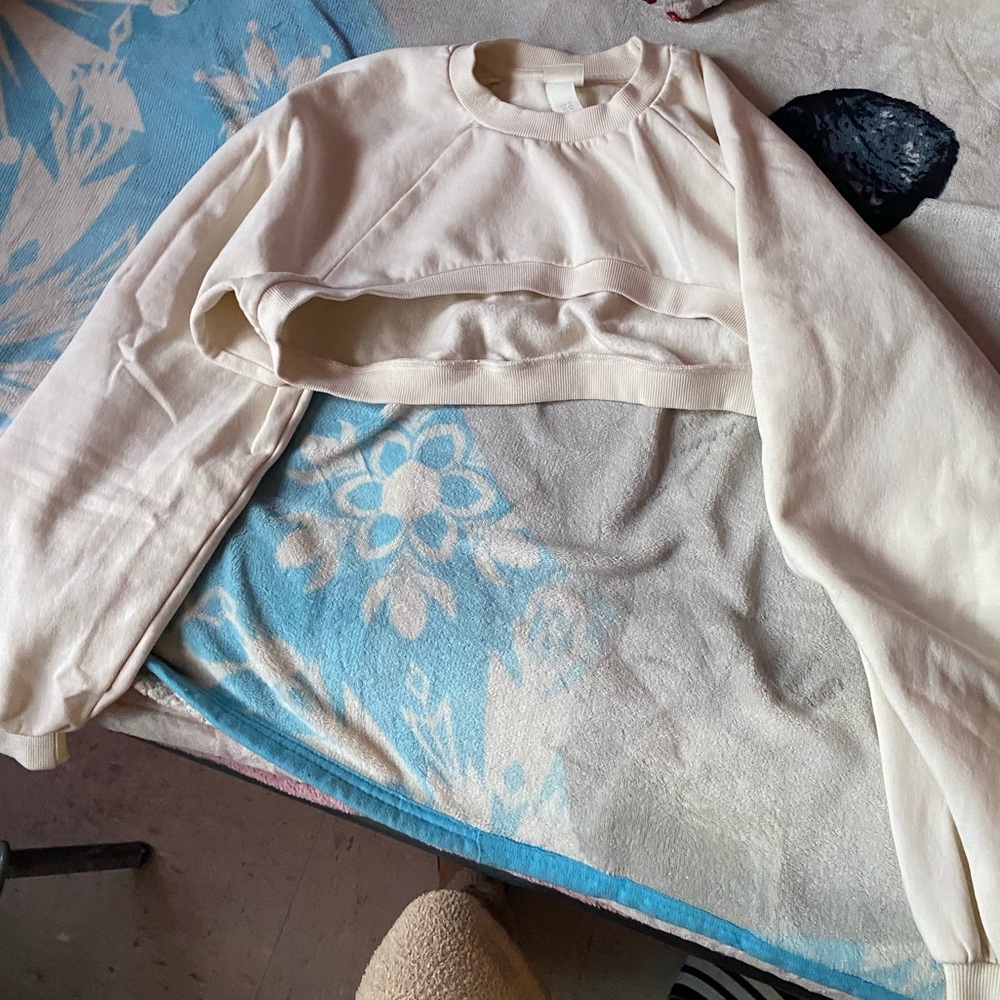 H&M crop sweater